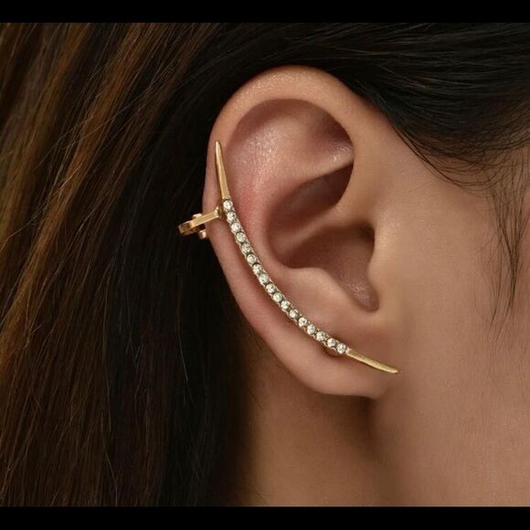 1 Piece Rhinestone Ear Decoration - Picture 1 of 3